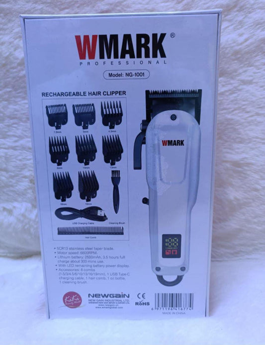 MAQUINA DE CABELLO WMARK NG -1001